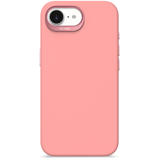 Decoded Backcover Silikondeksel til iPhone 17e/16e - Rosa