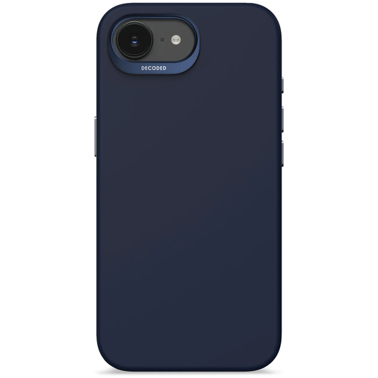 Decoded Backcover Silikondeksel til iPhone 17e/16e - Navy