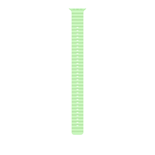 49mm-neon-green-ocean-band-extension-natural-titanium-finish_MGCG4