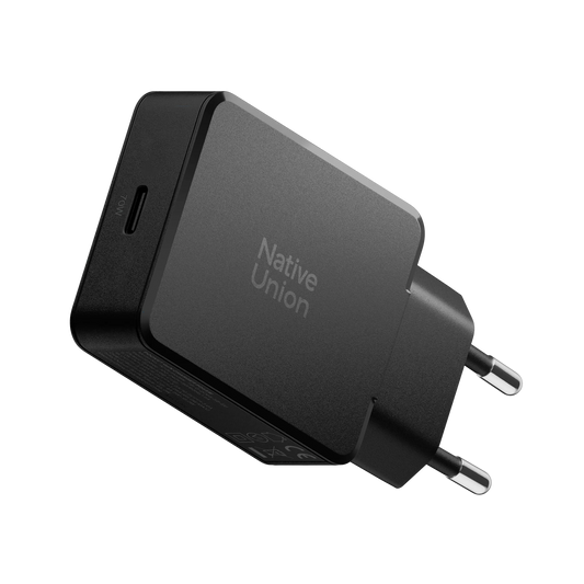 Native Union 70W USB-C GaN Vegglader - Svart