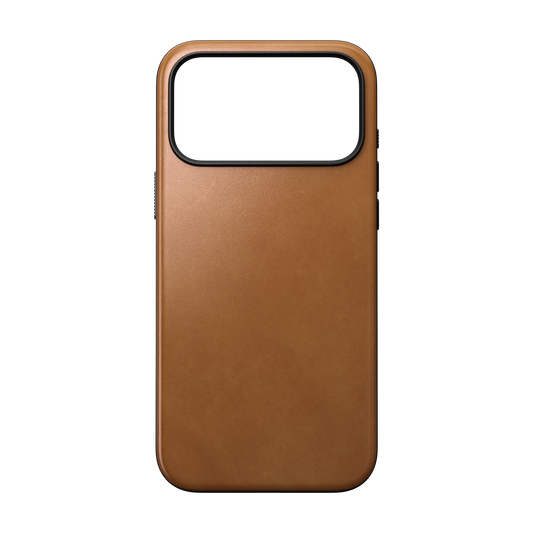 Nomad Modern MagSafe Skinndeksel til iPhone 18 Pro Max - Lys brun