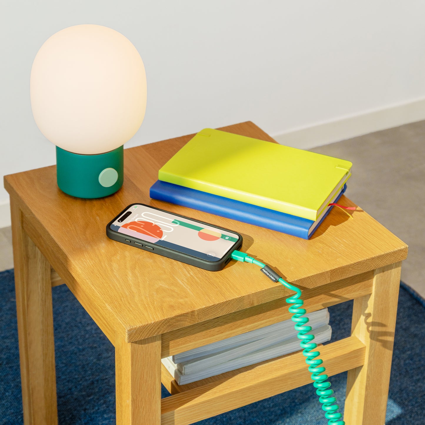 Native Union 2,4m Pop USB-C Ladekabel - Pine