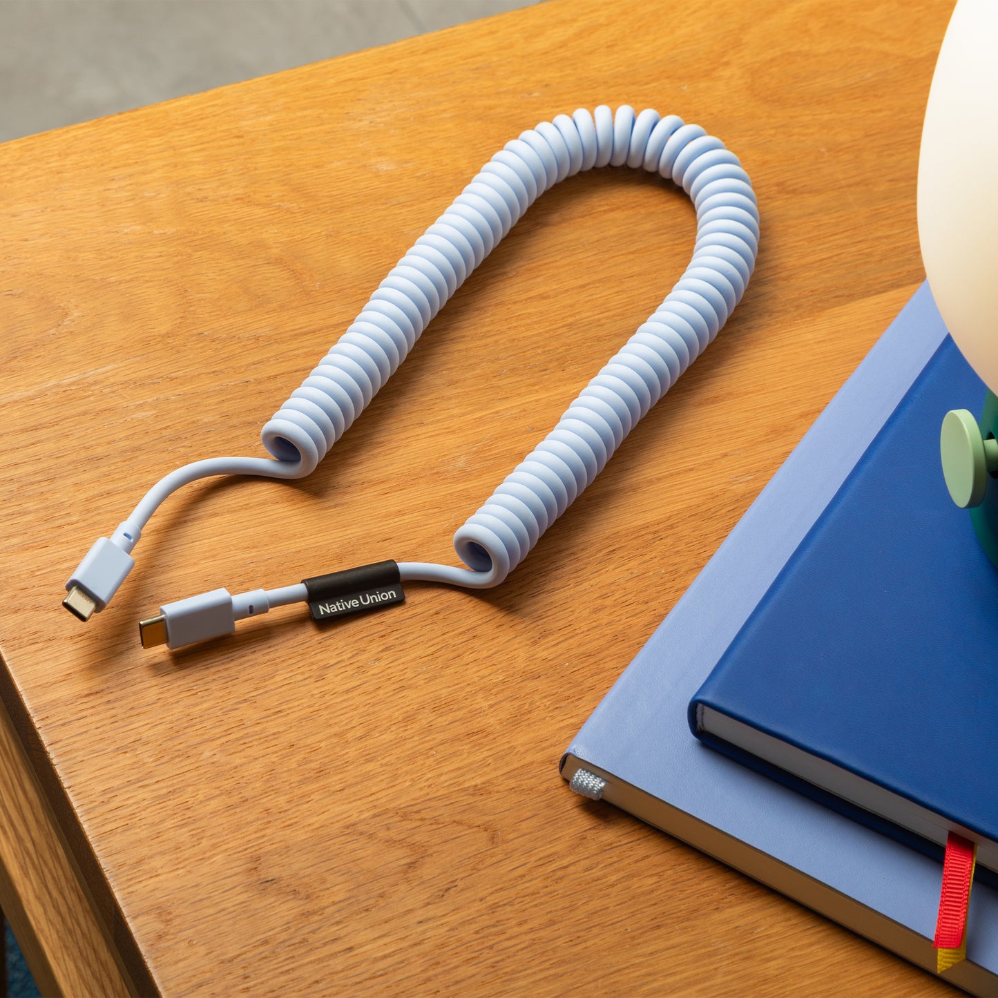 Native Union 1,2m Pop USB-C Ladekabel - Azur