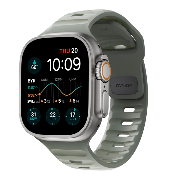 Nomad 49/46 mm Sport Band reim - Coastal Rock