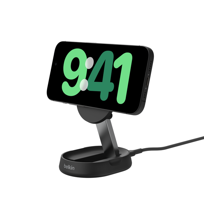 Belkin BOOST↑CHARGE™ Pro Qi2 Sammenleggbart Ladestativ - Svart