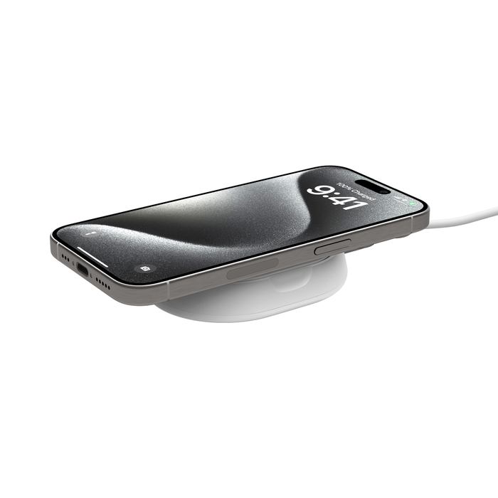 Belkin BOOST↑CHARGE™ Pro Qi2 Sammenleggbart Ladestativ - Hvit