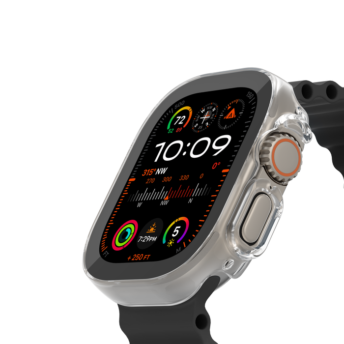 Belkin 49mm 2-i-1 Curved Skjermbeskytter til Apple Watch Ultra 1/2/3