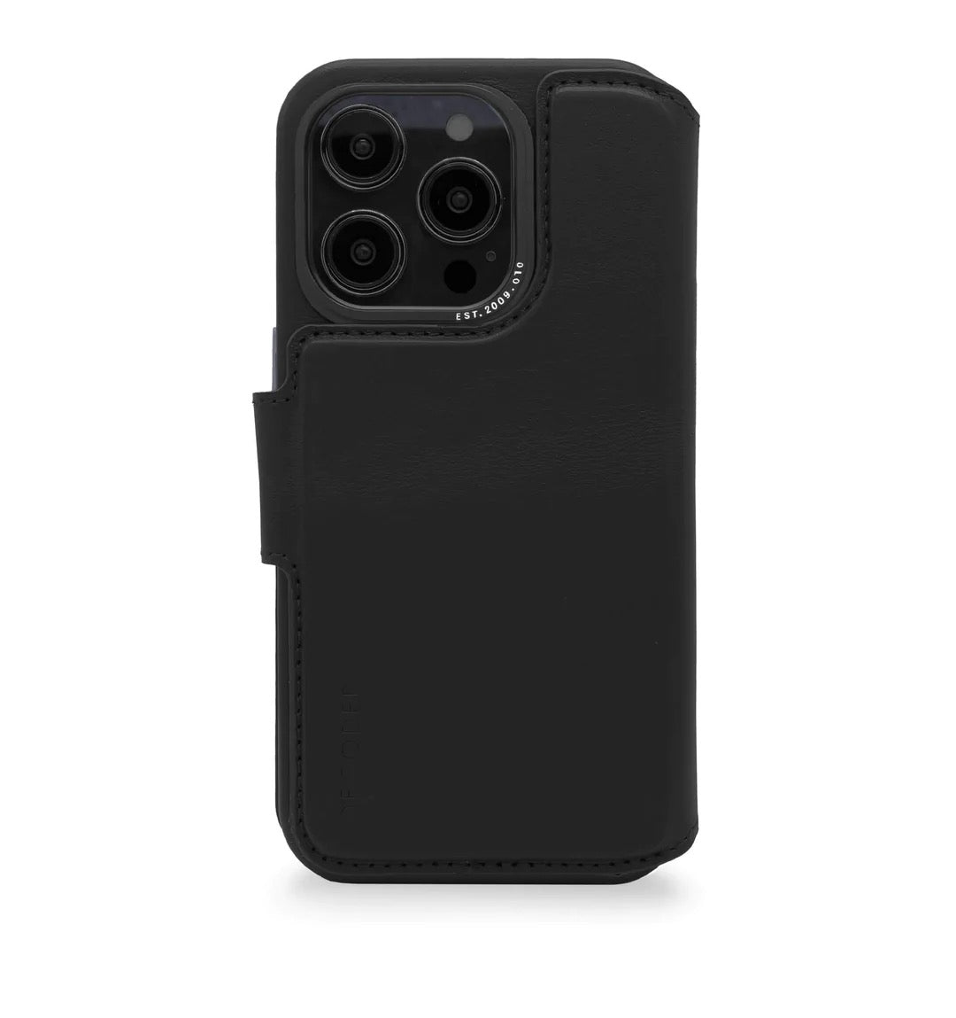 Decoded Lommebokdeksel i skinn med MagSafe til iPhone 14 Pro Max - Svart