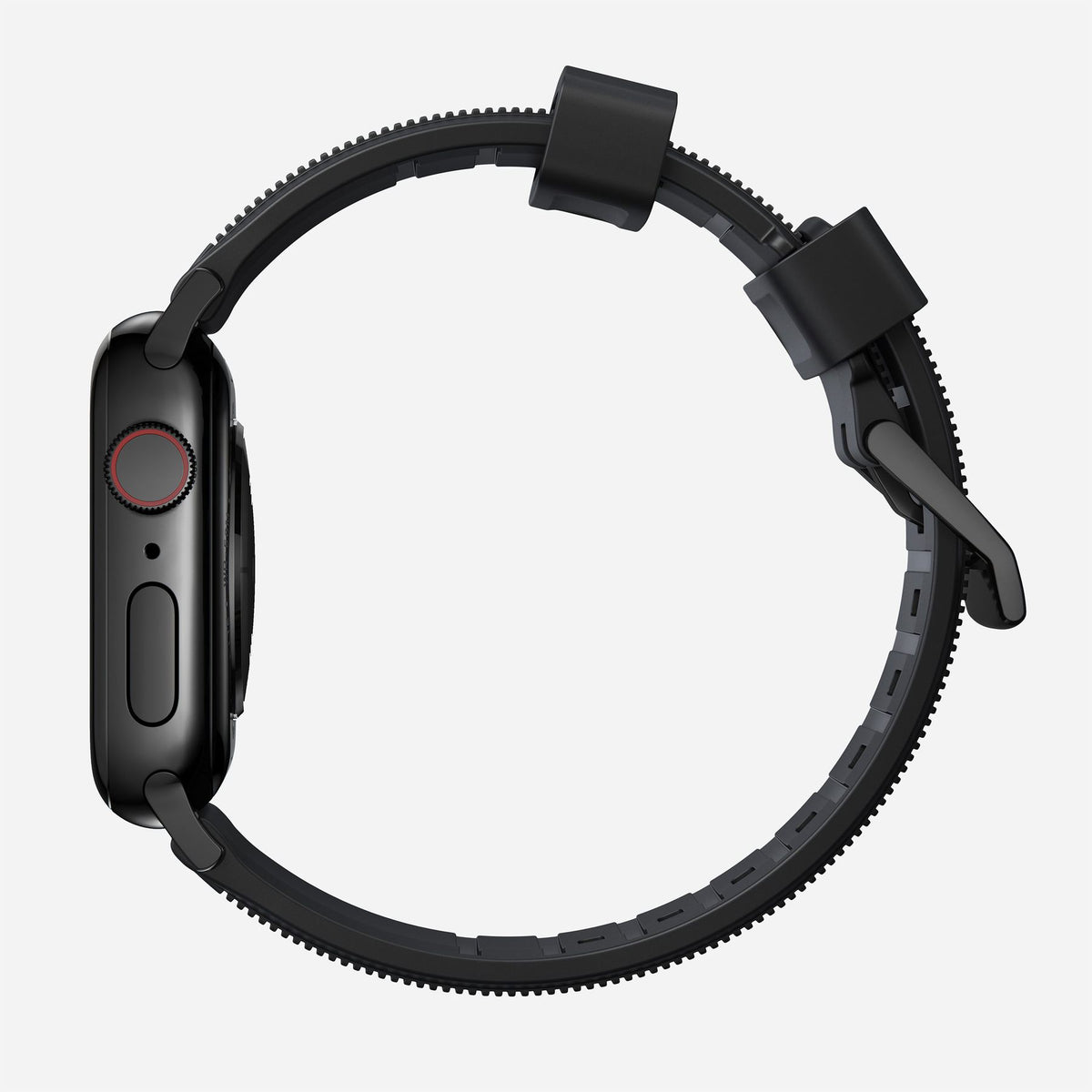Nomad 42/41 mm Rugged Strap reim - Svart