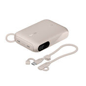 Belkin BoostCharge 10 000 mAh Powerbank med display - Sand