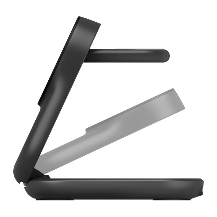 Belkin 25W UltraCharge Qi2 3-i-1 Trådløs lader - Svart
