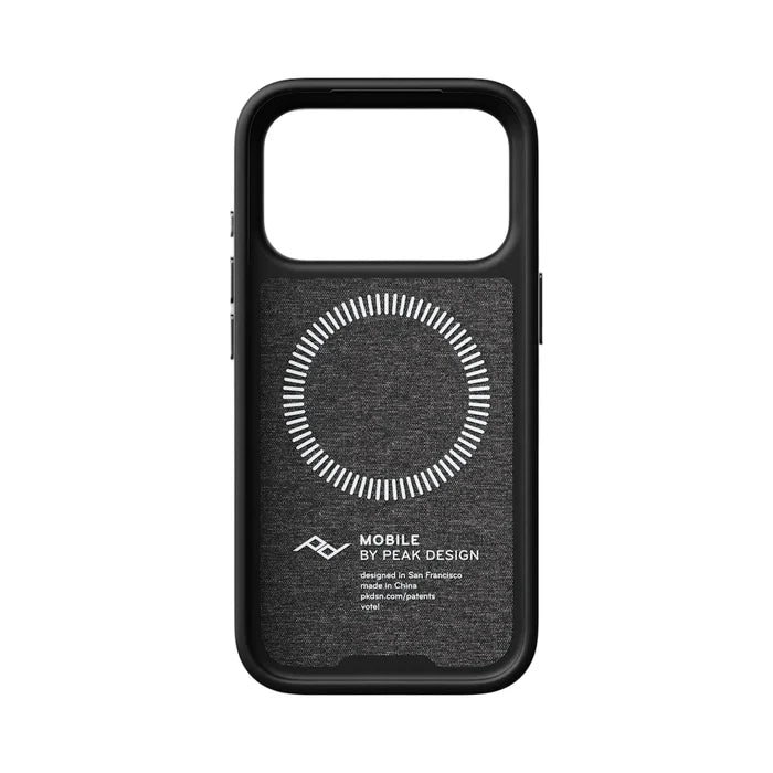 Peak Design Deksel med MagSafe til iPhone 18 Pro - Charcoal