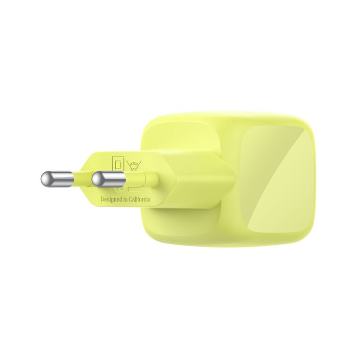 Belkin 30W USB-C PD Vegglader med ladekabel - Sitrus