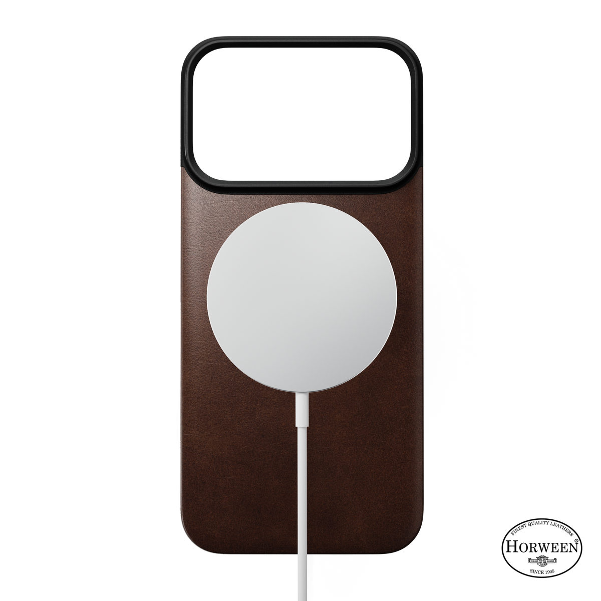 Nomad Magnetic MagSafe Skinndeksel til iPhone 18 Pro - Brun