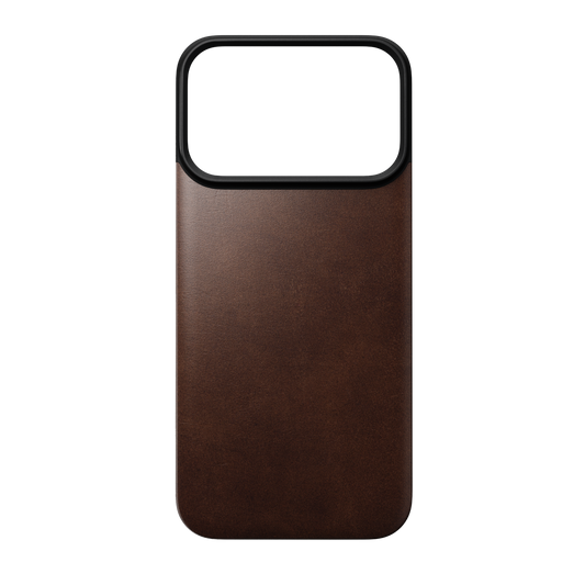 Nomad Magnetic MagSafe Skinndeksel til iPhone 18 Pro - Brun