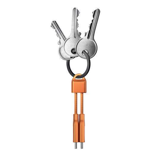 Nomad ChargeKey USB-C Ladekabel V2 - Stellar Orange