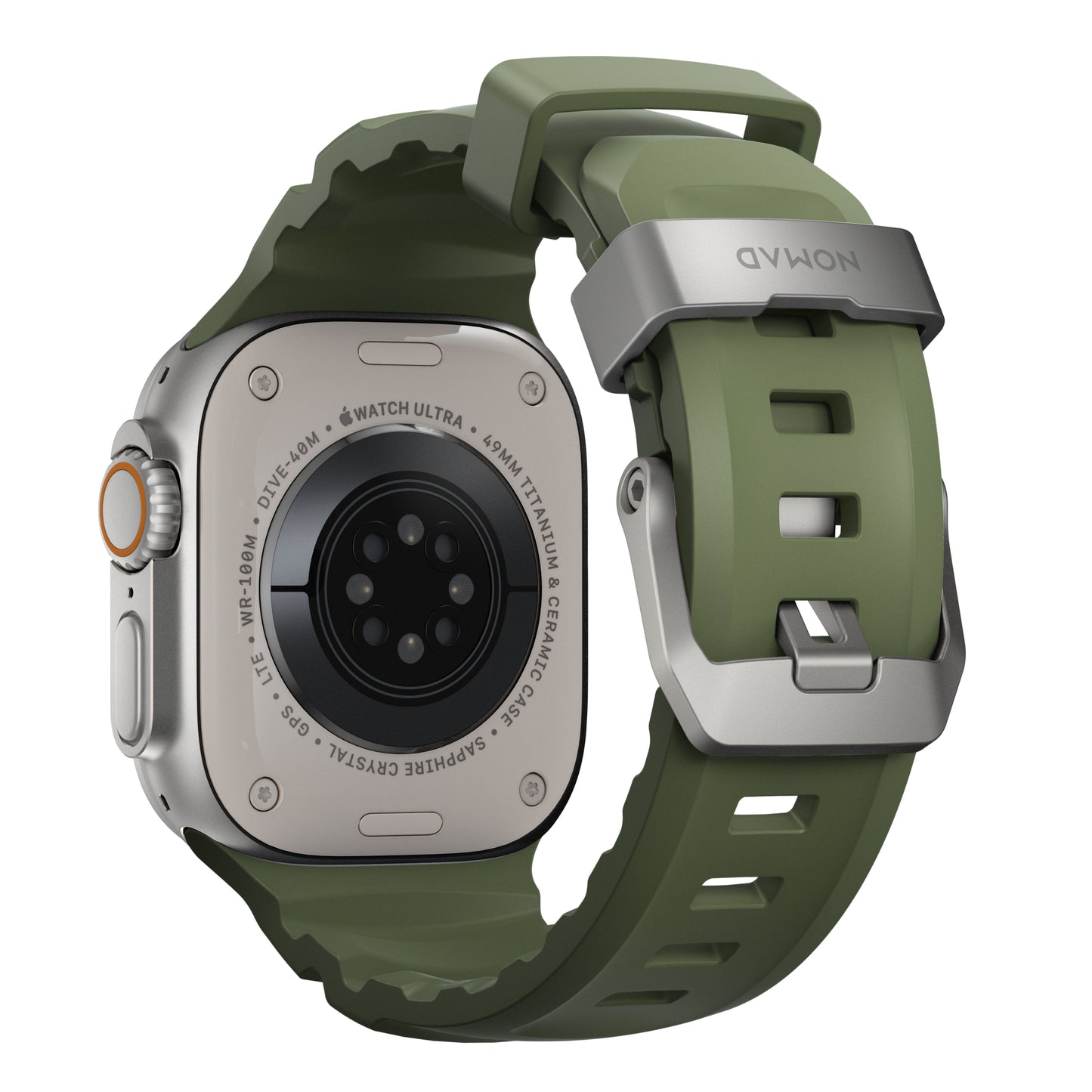 Nomad 49/46 mm Rocky Point Reim med Sølv Metall - Forest