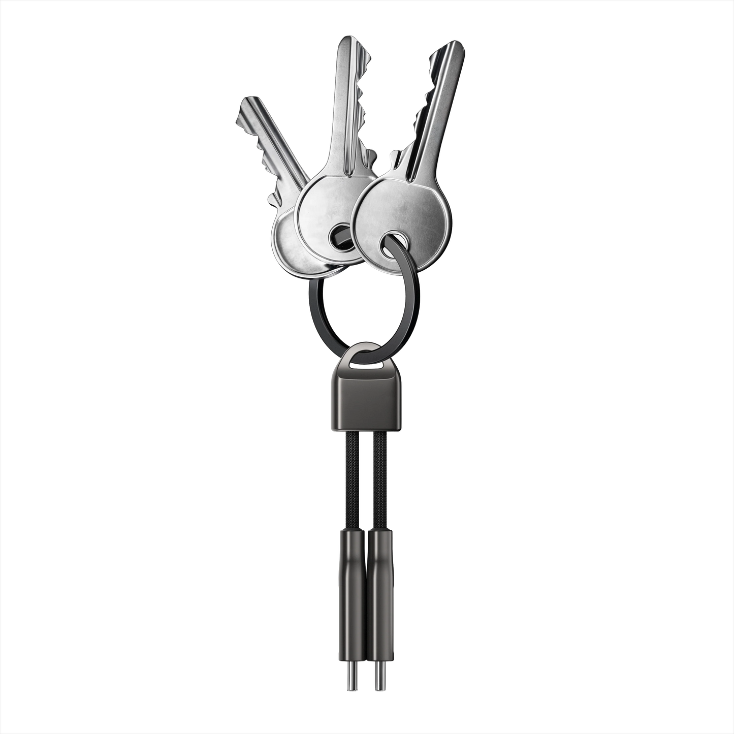 Nomad ChargeKey USB-C Ladekabel V2 - Svart