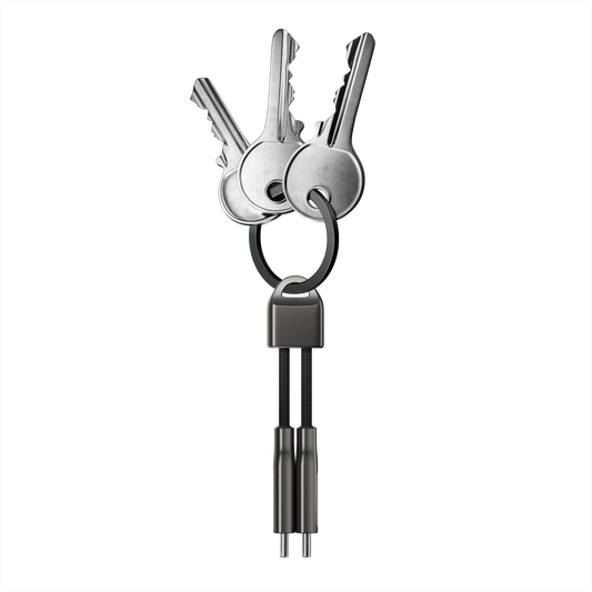 Nomad ChargeKey USB-C Ladekabel V2 - Svart