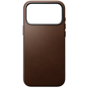 Nomad Traditional MagSafe Skinndeksel til iPhone 18 Pro Max - Brun