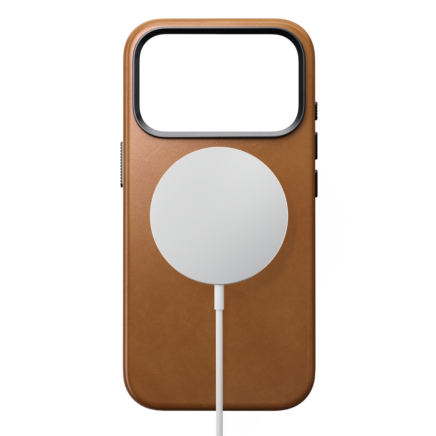 Nomad Traditional MagSafe Skinndeksel til iPhone 18 Pro - Lys brun