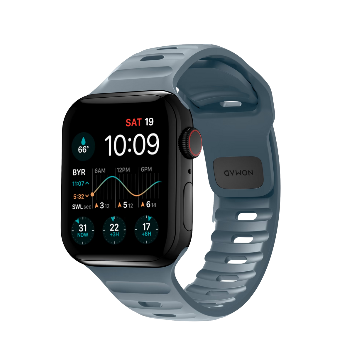 Nomad 42/41 mm Sport Band reim - Marineblå