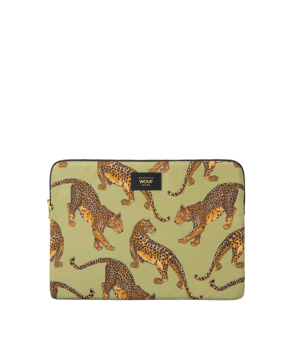 WOUF Mappe til MacBook 13/14" - Avo Leopard