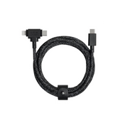 Native Union 1,5 m USB-C til USB-C/Lightning Belt Cable Duo Ladekabel - Cosmos