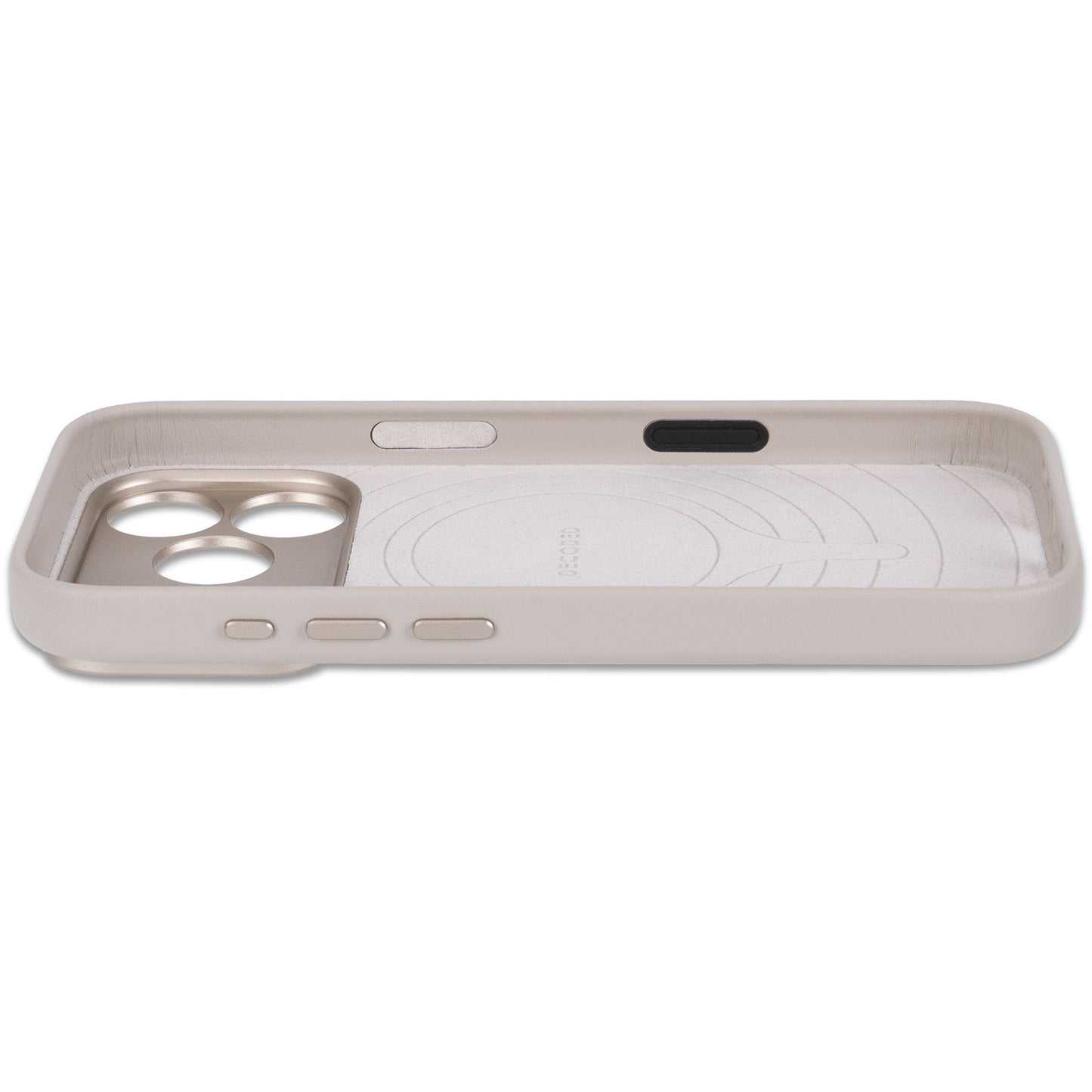 Decoded MagSafe Skinndeksel til iPhone 18 Pro - Taupe