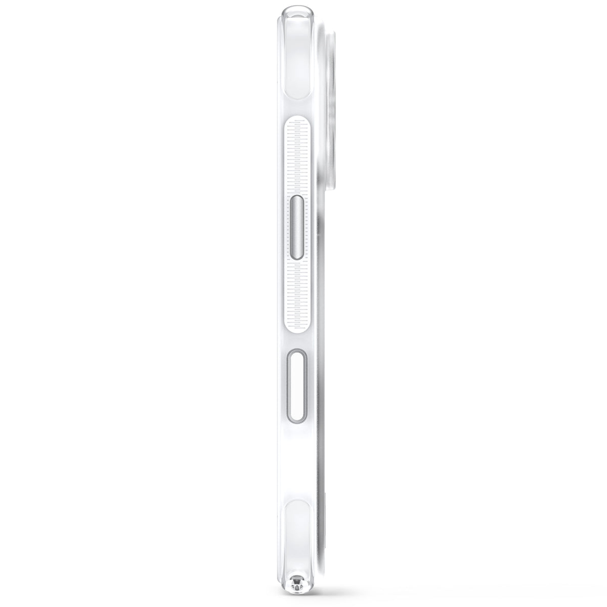 Decoded Hybrid MagSafe Deksel med Stativ til iPhone 18 Pro Max - Frostet hvit