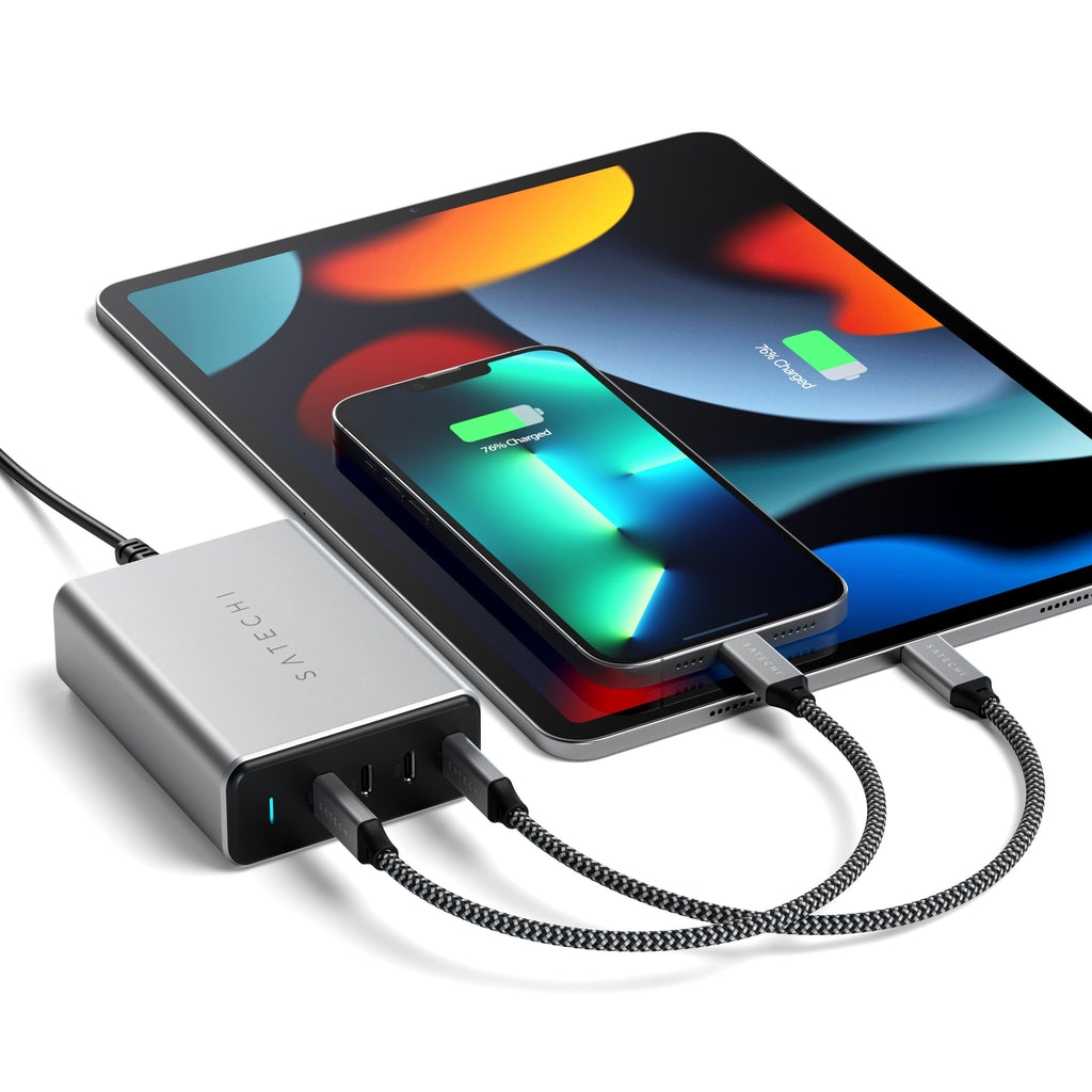 Satechi 165W USB-C 4-port PD GaN Lader