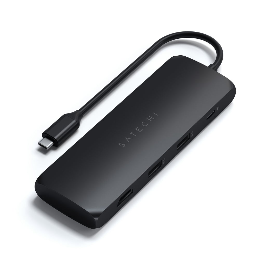 Satechi USB-C Hybrid Multiport Adapter - Svart