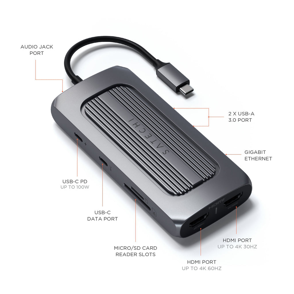 Satechi USB-C Multiport MX Adapter