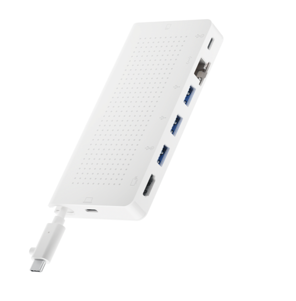 Twelve South StayGo USB-C Hub - Hvit
