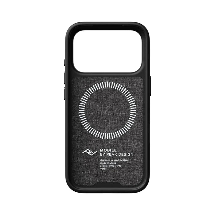 Peak Design Deksel med SlimLink til iPhone 18 Pro - Charcoal