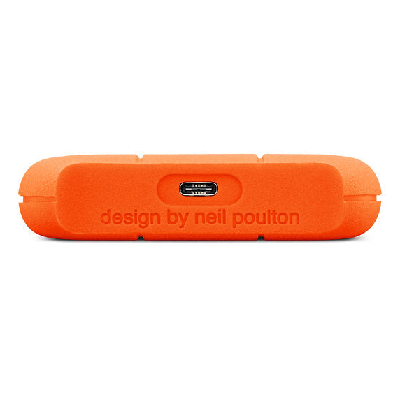 LaCie Rugged USB-C Ekstern Harddisk - 4 TB