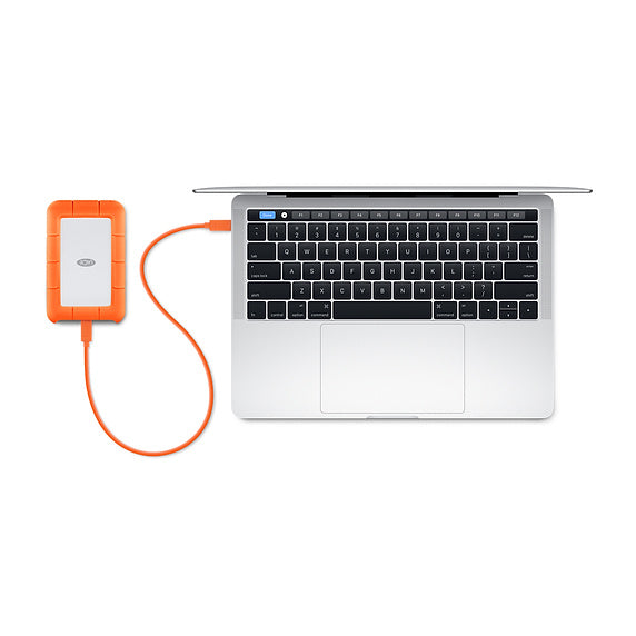 LaCie Rugged USB-C Ekstern Harddisk - 4 TB