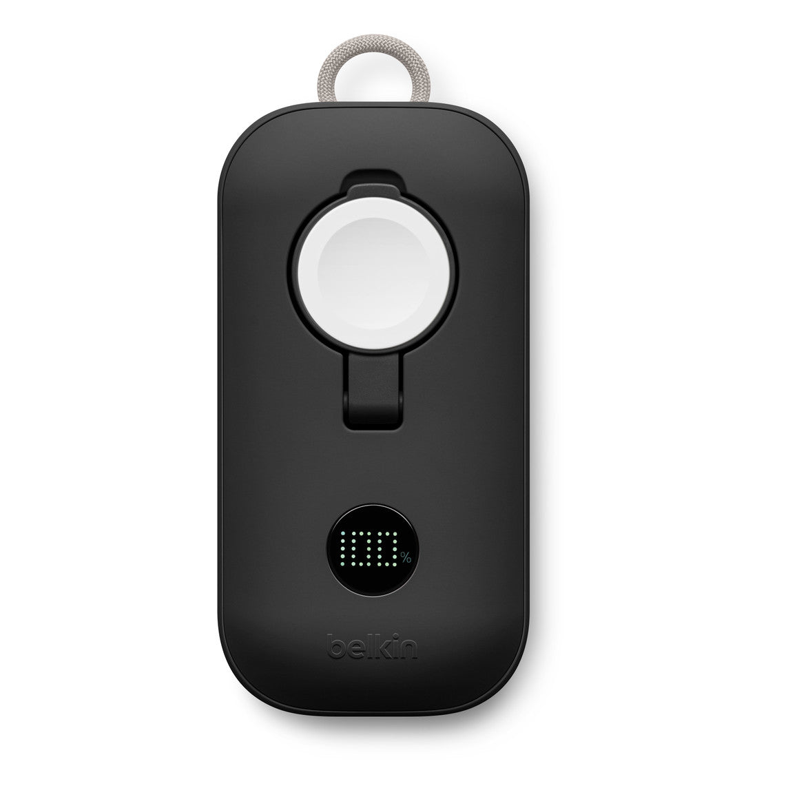 Belkin BoostCharge Pro 10 000 mAh Powerbank med Apple Watch-lader - Svart