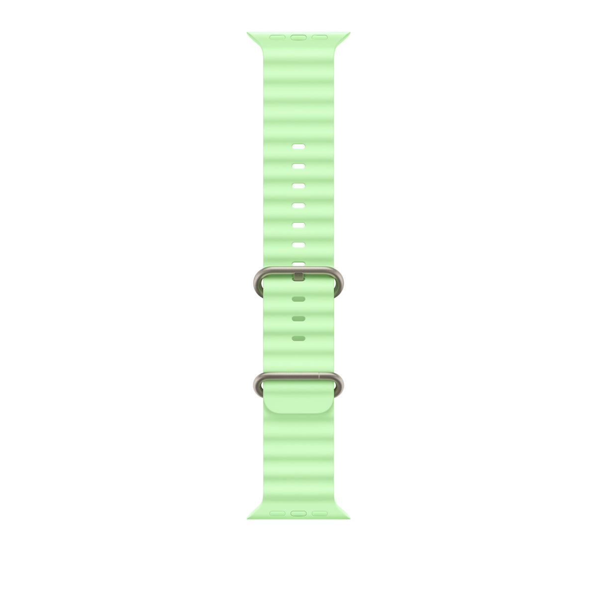 49mm-neon-green-ocean-band-natural-titanium-finish_MGCF4