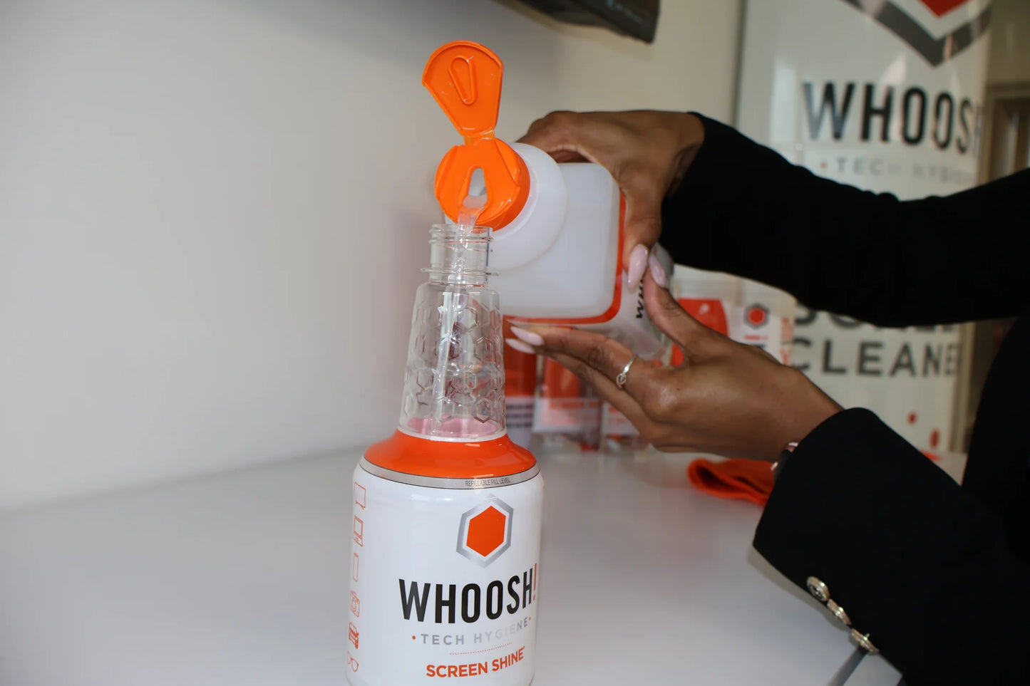 WHOOSH Refill 950ml Skjermrens
