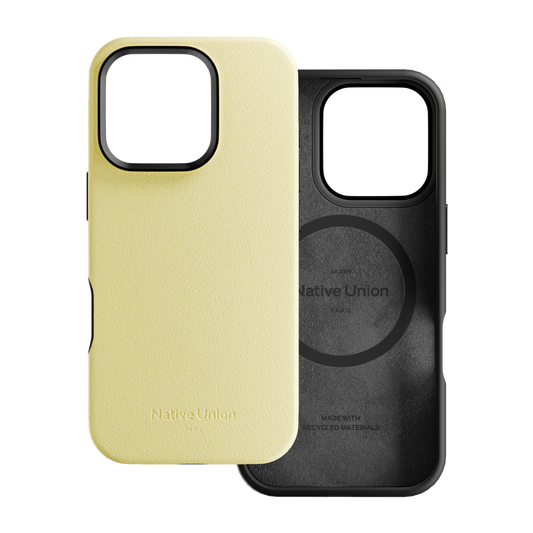 Native Union Active MagSafe Deksel til iPhone 16 Pro - Lemon