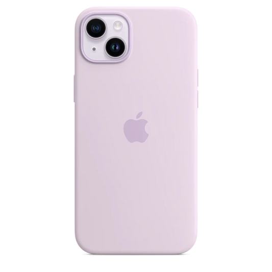 Apple Silikondeksel med MagSafe til iPhone 14 Plus - Lilac