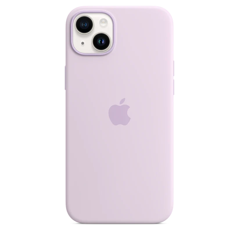 Apple Silikondeksel med MagSafe til iPhone 14 Plus - Lilac