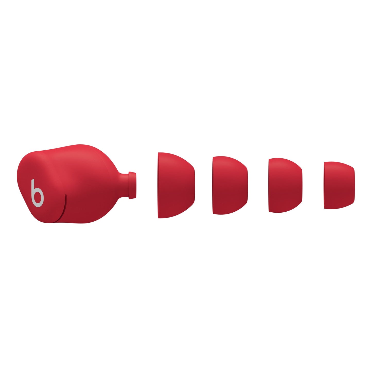 Beats Solo Buds Helt Trådløse Øretelefoner - Transparent rød