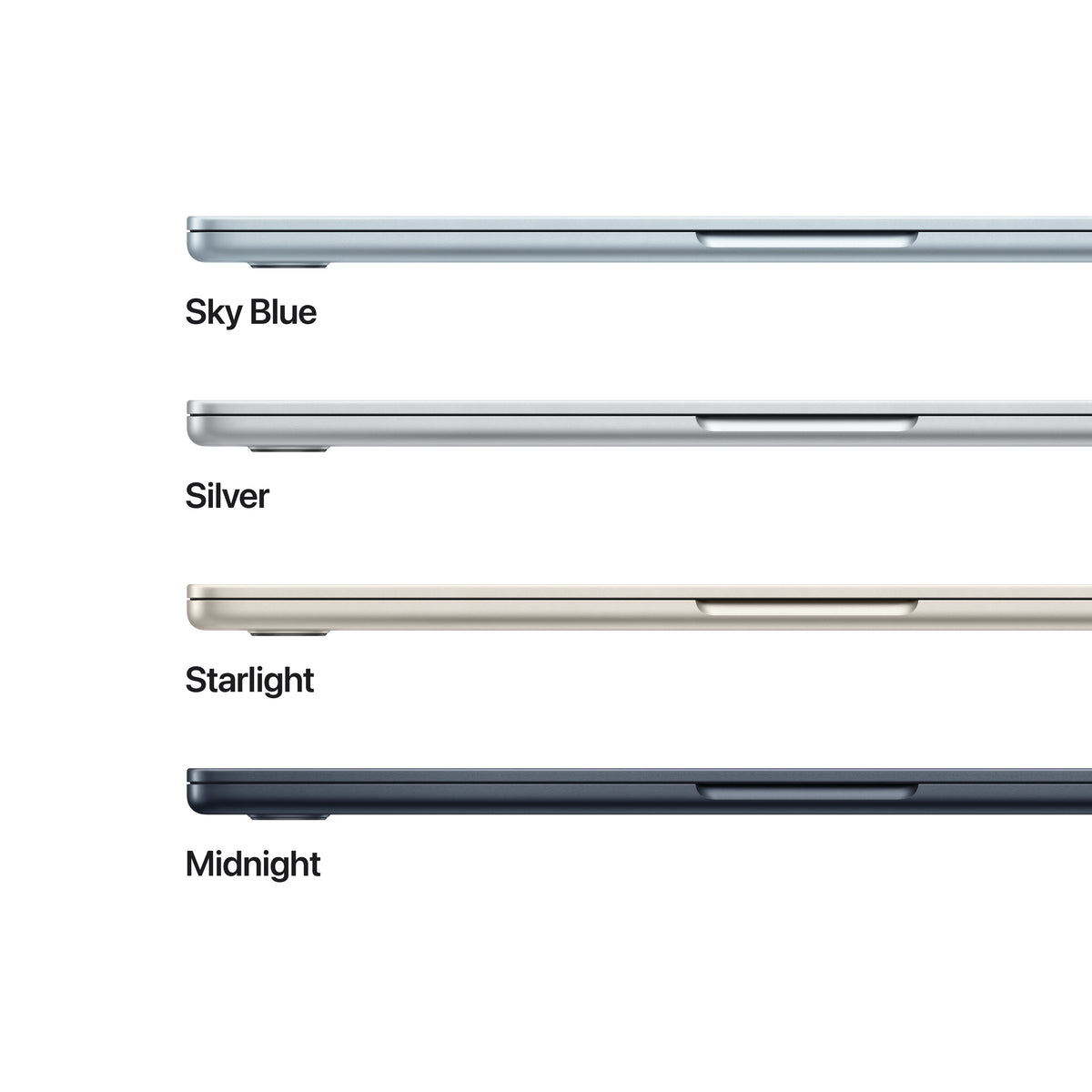 MacBook Air 13-tommer M5 - Midnatt