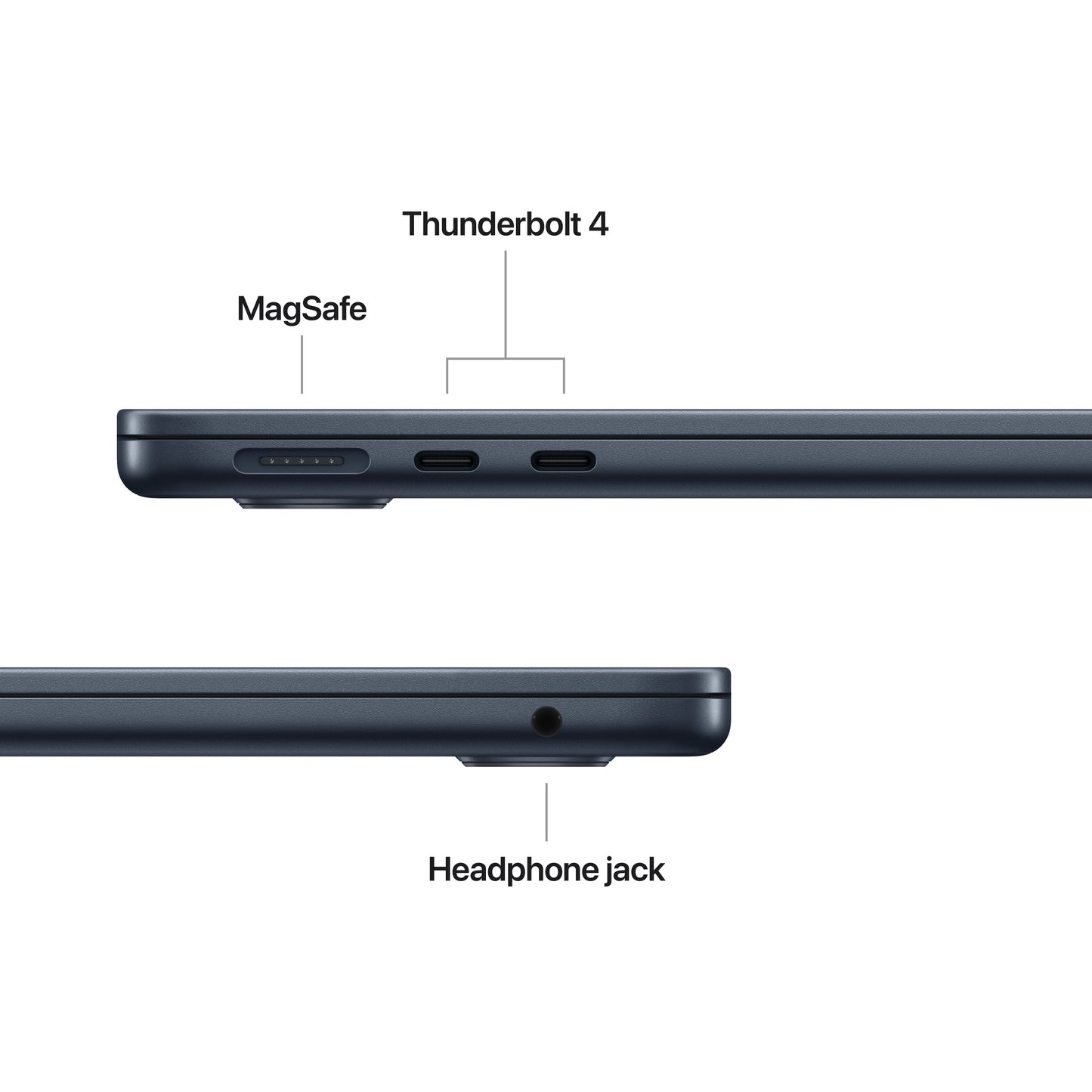 MacBook Air 13-tommer M5 - Midnatt