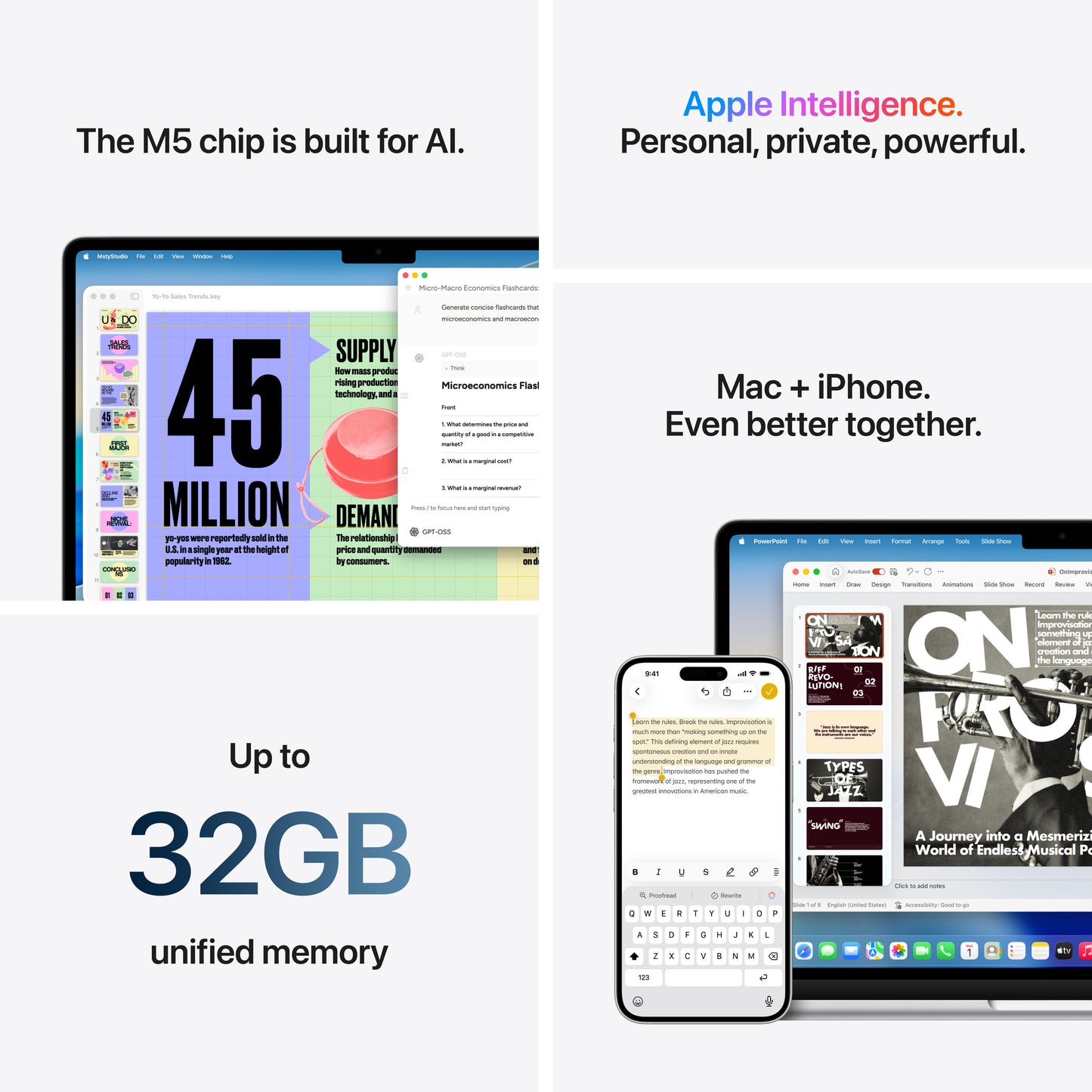 MacBook Air 13-tommer M5 - Sølv