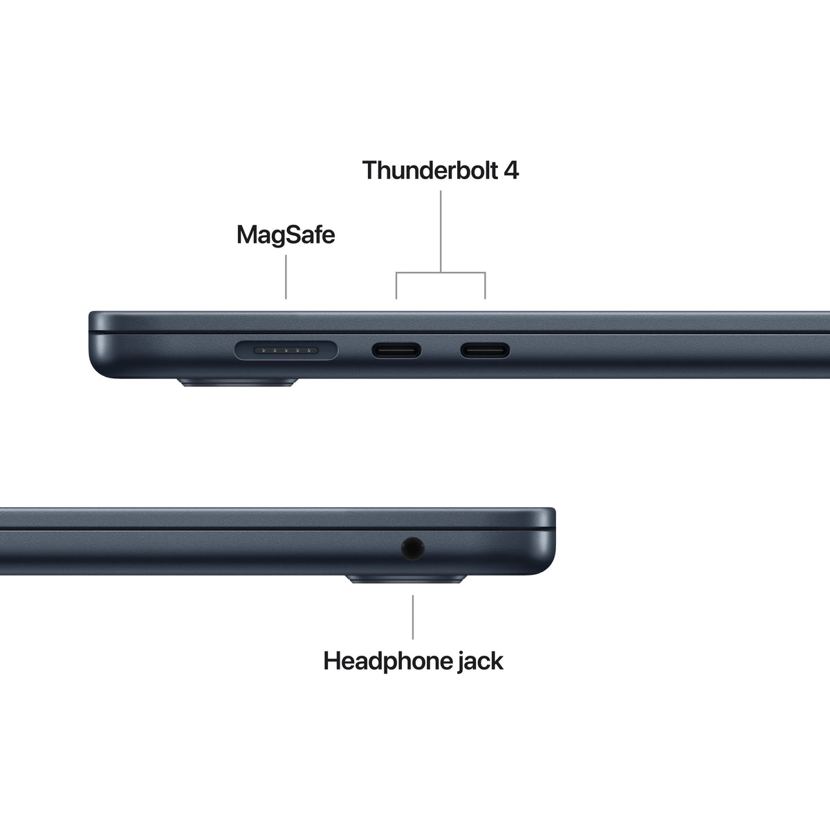 MacBook Air 15-tommer M5 - Midnatt