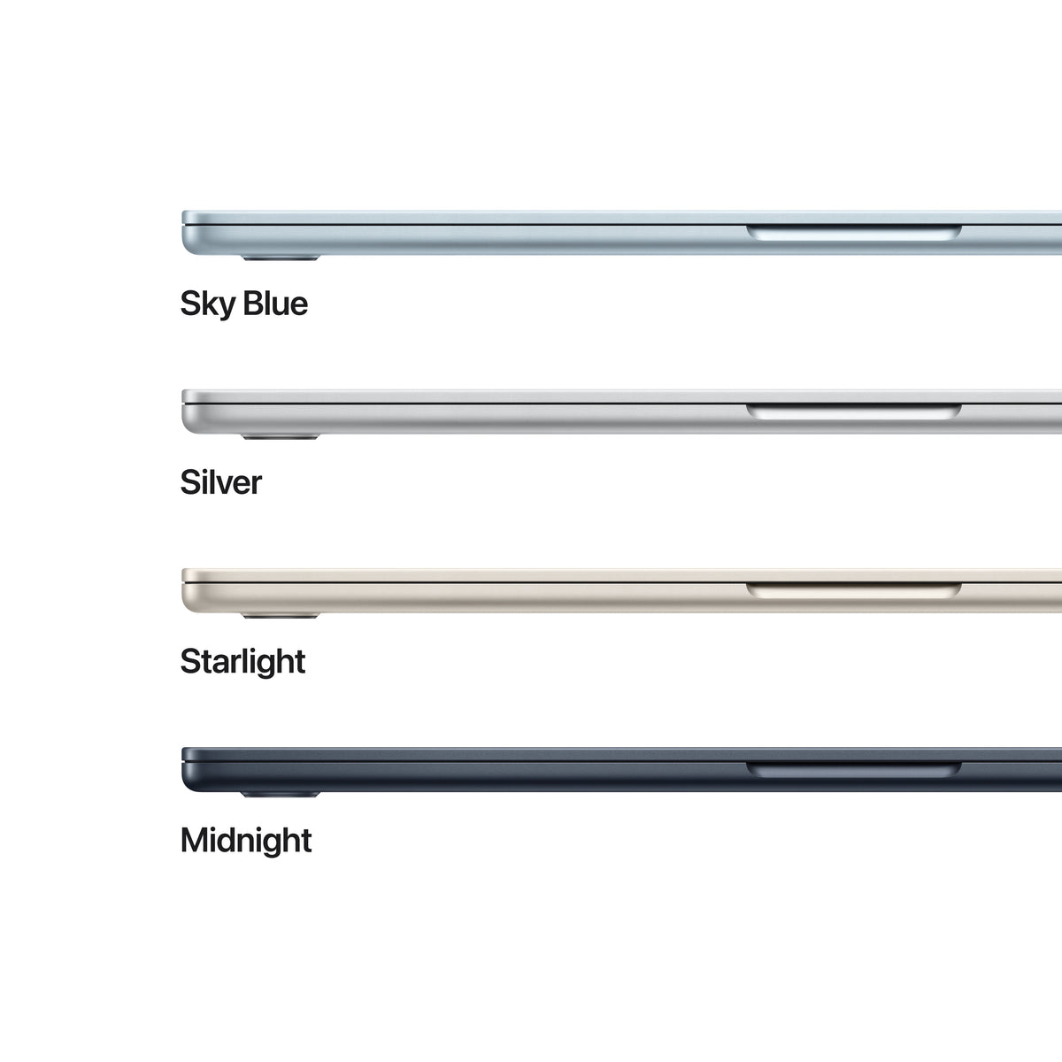 MacBook Air 15-tommer M5 - Sølv