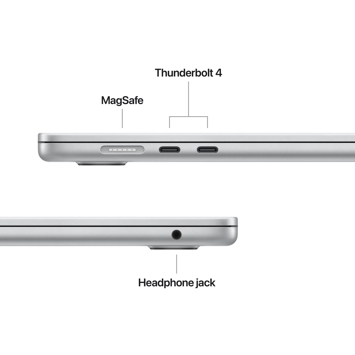 MacBook Air 15-tommer M5 1 TB SSD 32 GB Minne - Sølv